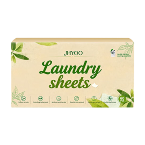 4 Pack 240 Sheets JHYOO Portable 3-in-1 Laundry Sheets Clean Soften Odor Eliminator for Travel Hotel Gym Apartment Concentrated Long Lasting Fragrance