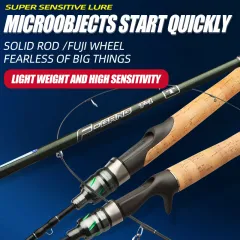 NEW Fishing rod, Spinning/Casting rod, FUJI rings, UL action/power, Carbon rod, Line:0.6-1 pe / lure:1-7g, length: 1.5/1.65m, portable  fishing rod/ retractable fishing rod