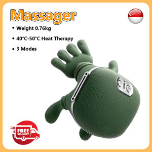 [SG In stock]Masters New Massage Device Bionic Hand Shoulder Neck Massager Professional Trapezius Muscle Neck Cervical Spine USB Powered