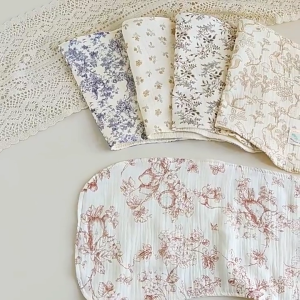 Upgrades Baby Burp Cloth Soft & Absorbent Cotton Burp Cloth Lovely Pattern Newborns Burp Cloth Excellent for Boy & Girls