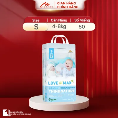 Combo 2 Bịch Tã/bỉm Love Max Mềm Mỏng Thoáng Khí Phù Hợp Cho Mùa Hè