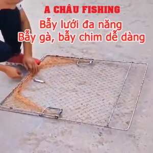 Mẹt Bẫy Gà Chim Bìm Bịp Bồ Câu Cu Gáy... Khung Thép Chắc Chắn - Hiệu Quả 100%