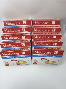 Medicare BAND AID Medical Plaster Strips Adhesive Antiseptic Bandage band Aid 100pcs/1box