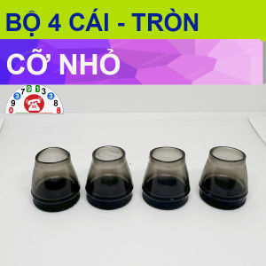 Combo 4 Nút Bọc Chân Bàn Ghế Silicon Chống Trượt Chống Ồn