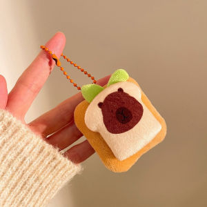 Gantungan Kunci Boneka Junk Food Burger Roti Cake Toast Friend Chicken Hotdog Sadwich