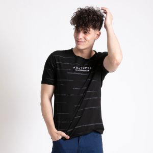 Forest Stretchable Cotton Round Neck Tee | Baju T Shirt Lelaki - 23864