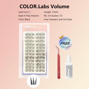 COLOR.Labs K-Pop IDOL Cluster False Eyelashes