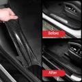 5D Car Carbon Fiber Door Edge Protector Car Sticker DIY Paste Protector Strip / Auto Door Sill Side. 