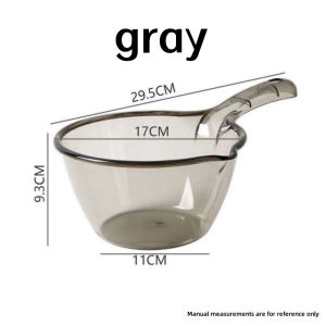 Water Dipper Water Ladle Clear Water Scoop Dipper Bath Spoon Ladle Bath Dipper Multi-purpose Toilet Dip Buckets