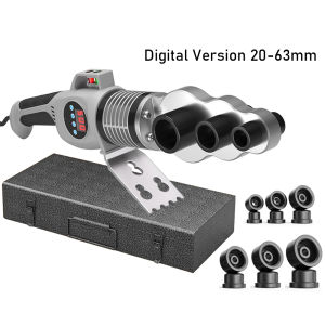 Máy hàn nhiệt ống PPR 1000W phù hợp với đường kính ống 20-63mm điều chỉnh nhiệt độ từ 0-300°C hiệu quả và tiện lợi