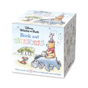 Disney Winnie the Pooh 10 Stackable Blocks Book Box Set with Story Book