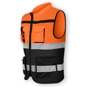 High Visibility Reflective Safety Vest Safety Clothing Reflective Vest for Cycling Runner Volunteer Guard Construction