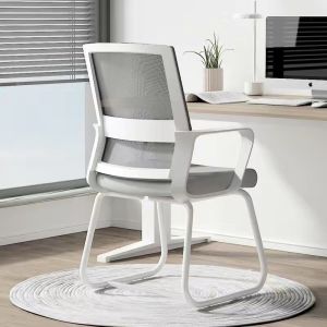 BPC Ergonomic Office Chair Mesh Computer Chair Comfortable High Back Swivel Study Chair With Armrest