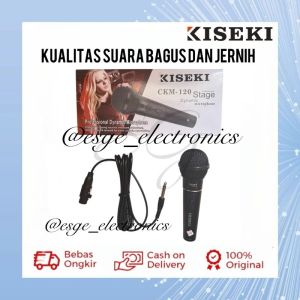 MIC KABEL SONY KISEKI CKM-120 STAGE DYNAMIC MICROPHONE MIKROFON KARAOKE PENGERAS SUARA MIC KABEL