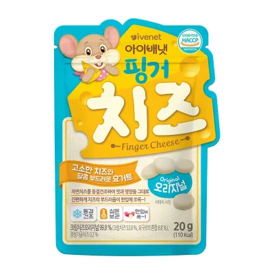 Ivenet Finger cheese - Original (Toppingskids)