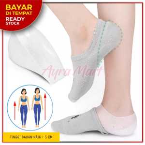 Alat Peninggi Badan Di Sepatu Alat peninggi kaki di sepatu Alat peninggi badan di kaos kaki Alat peninggi tinggi kaki Suplemen peninggi badan remaja cepat Susu peninggi badan remaja cepat Suplemen susu peninggi badan umur 20 keatas 1 Pasang Insole Bening