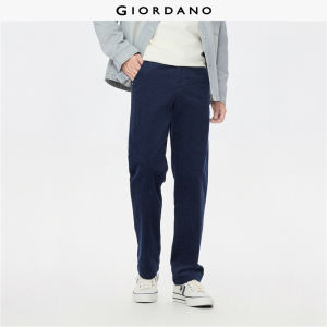 Giordano Men 100% Cotton corduroy mid rise pants Free Shipping 01115694