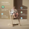 Stokke Tripp Trapp Complete High Chair Bundle - Set Kursi Makan Bayi. 