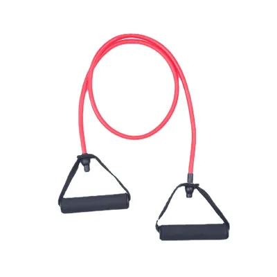 Tali Fitness Elastis Resistance Bands Handle Stretching Rope AP3846# / Olahraga Pemanasan Gym Yoga