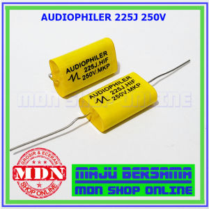 Elco Audiophiler 225 - Kapasitor 2.2 Uf 250V - Kapasitor Tweeter 4 pcs