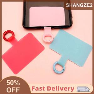 【E-WOITD】 Điện thoại di động dây buộc Clip vá Cố Định Kim Loại clasp Mặt dây chuyền cho điện thoại chống mất bền phổ dây buộc cố định thẻ