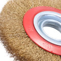 Mata Gerinda Sikat Kawat Plat Diameter 4 Inch/ 100mm Bisa Untuk Menghaluskan Circular Wire brush. 
