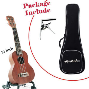 PRO UKE (PU-180) Ukulele Guitar Murah Original 21 23 26 Inch 寸 Soprano Concert Tenor Ukulele | With Gitar Tuner + String + Case Bag 乌克丽丽 烏克麗麗 尤克里里 乌克丽丽 成人 初學者