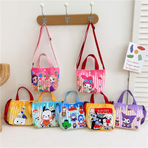 kid‘s bags for boys and girls kuromi Kitty cat Princess cute messenger bag fashion little girl western style gift bags.