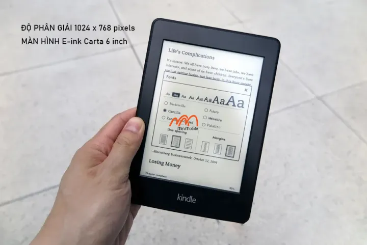 Máy đọc sách K.indle Paperwhite Gen 1 (5th) (PPW1)