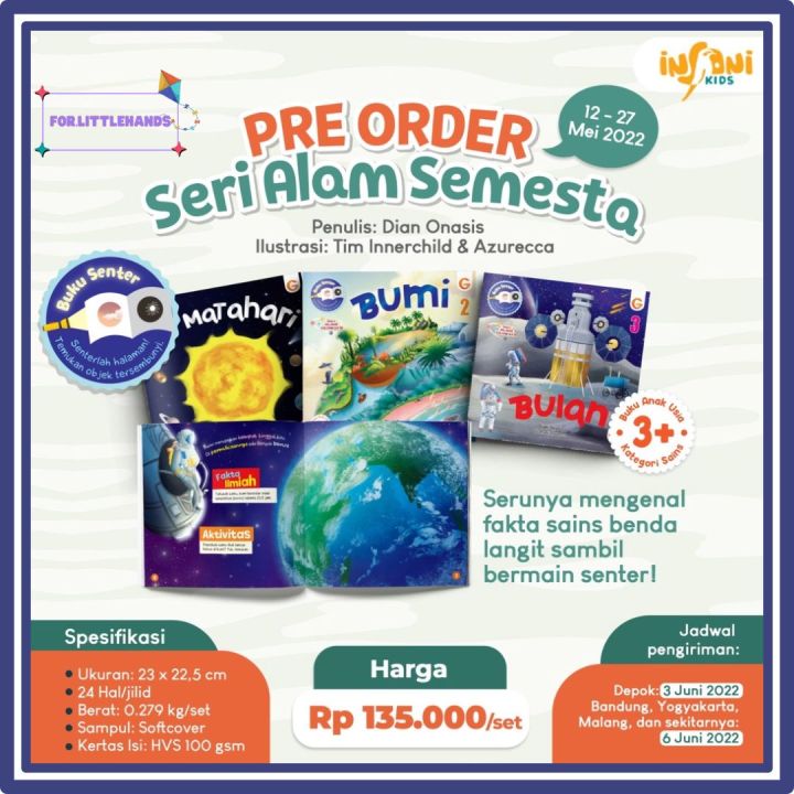 buku senter: seri alam semesta / set hewan kutub hewan perliharaan ...