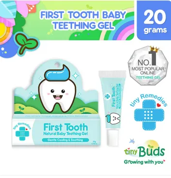 Tiny Remedies First Tooth Natural Baby Teething Gel (20g)