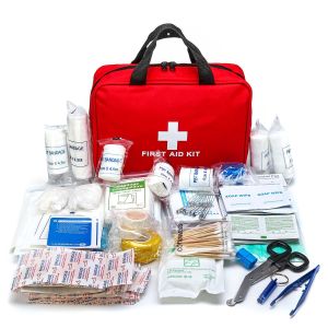 Emergency First Aid Kit With 252Pieces/25 types Portable Survival First Aid Kit For Home Outdoor Rescue
