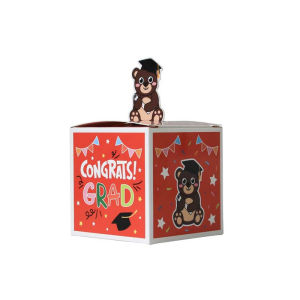 Animal Graduation Children Party Favor DIY Candy Box Congrats Grad Cap Goodies Treat Kindergarten Primary Junior Gift