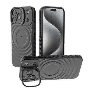 Funda For iPhone 17 Pro Max Magsafe Magnetic Wireless Charging Phone Case For iPhone17 Pro Air 17Pro Max Shockproof Holder Cover
