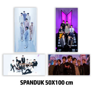 Poster BTS Spanduk BTS 50x100cm / BTS ARMY BTS MERCHANDISE HIASAN BTS