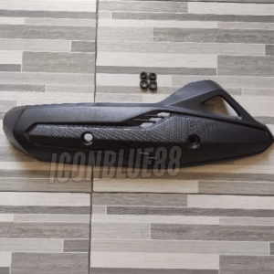 iconblue88 Cover Tameng Knalpot Model Vario 125 Techno CKD / Baut Knalpot Bisa COD