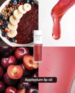 NOONI Apple Lip Oil (3 Colors) - Long Lasting Hydrating Glossy Lip Oil For Dry Lips Vegan & Cruelty Free