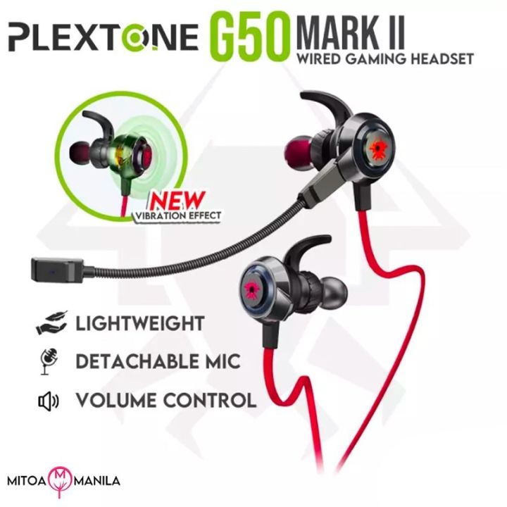 Headphones Plextone Quake G50 Plextone G50 Mark II Gaming
