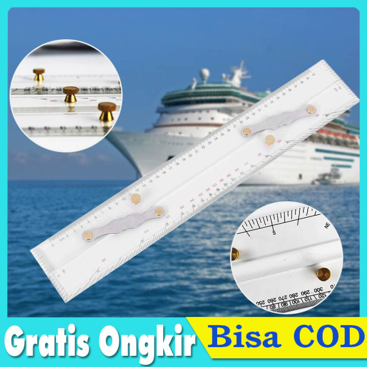 Mistar Jajar Peta 450/600 mm Parallel Ruler
