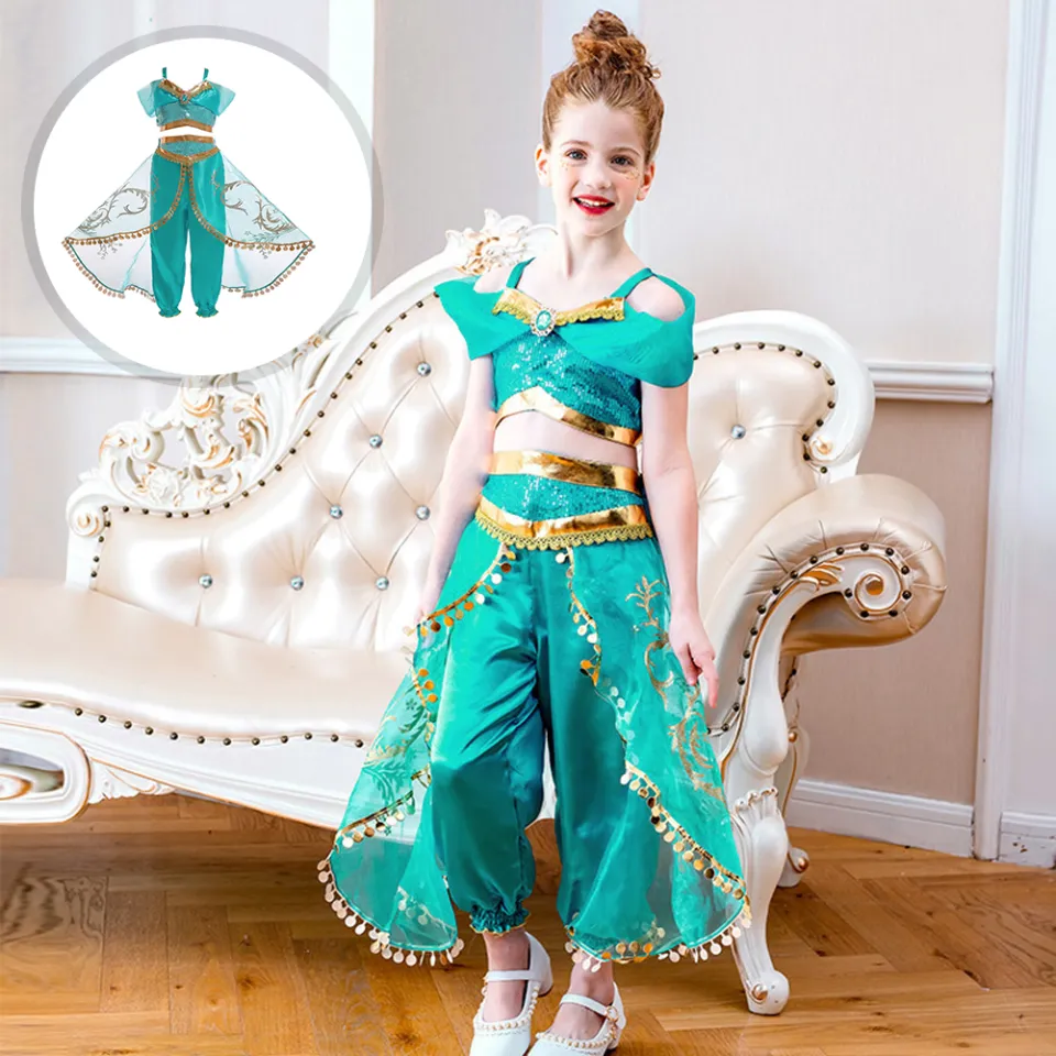 Girls aladdin dress best sale