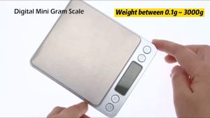 [READY STOCK🛒] Professional Digital Kitchen Scale with LCD Display 2 Size Trays Tare Function