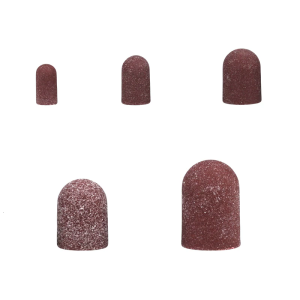 20 Pieces Practical 80-180 Grit Sanding Caps Great For Nail Cutters Suitable For Manicure Pedicure And Podiatry