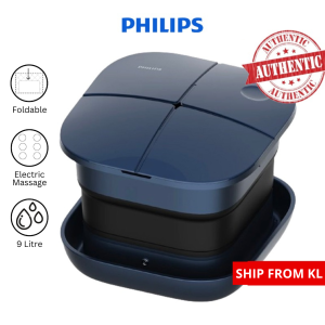 PHILIPS Foldable Foot Bath Tub PPM5103F Foot Massage Machine Foot Spa Foot Massage