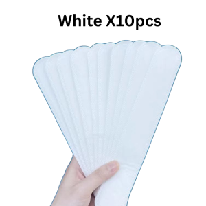 10 Pack Disposable Anti-Sweat Hat Cap Sweat Guard Bands Shirt Collar Liner Absorbent Pad Protector Caps Hats