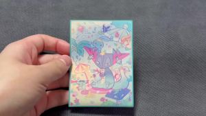 60PCS PTCG Foil Card Sleeves Anime Q Version Charizard Trading Card Protector Holographic Shield Outer Cover MTG/PKM 67x92mm2026