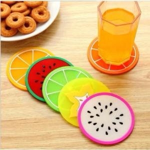 Tatakan Gelas Anti Panas 1pc Alas Gelas Motif Buah/Takan Gelas Motif Buah DMO I24