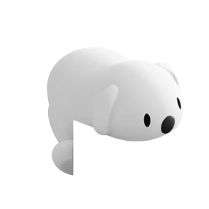 Chó hoạt hình bảo vệ góc bàn Silicone không có BPA trẻ em an toàn chống bảng Đồ Che góc cạnh an toàn cạnh bàn nắp bảo vệ