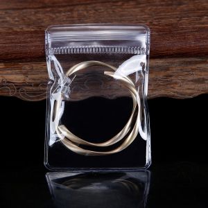 100pcs Plastik Klip Mika Tebal Plastic Clip Tebal Accessories Permata Ukuran 5x7cm /6*8cm