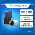 TP-Link 2K/3MP Wire Free Solar Powered CCTV Camera Color Night Vision IP65 No Hub Required Tapo C410 KIT / C410. 