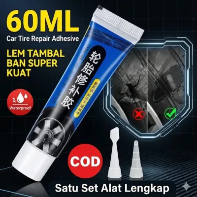 LEM TAMBAL BAN LEM PERBAIKAN BAN SEPEDA MOTOR MOBIL LEM REKAT KUAT TAHAN AIR PERBAIKAN BAN SOBEK -ZS